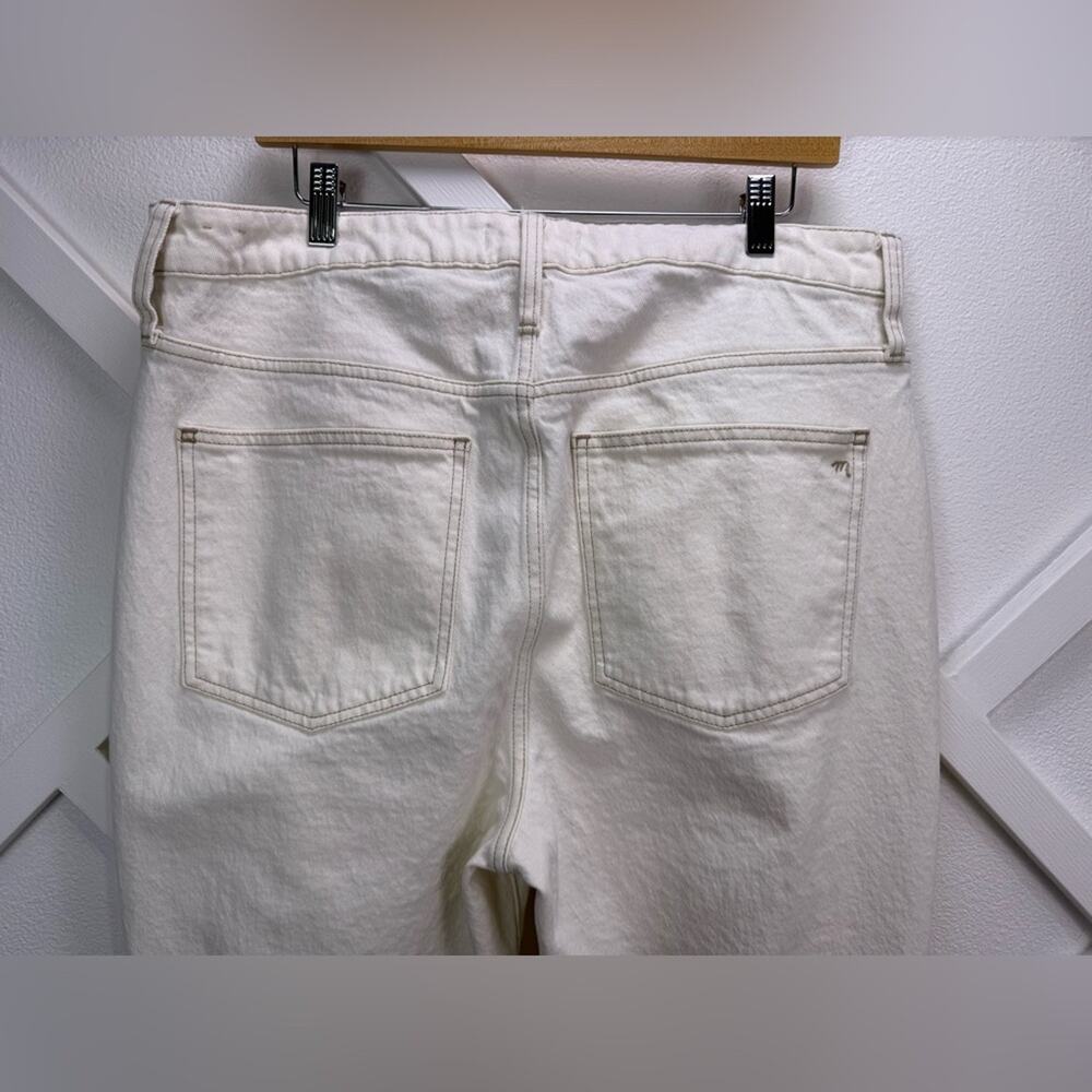 Madewell The Perfect Vintage Crop Jean in Cloud Lining Size 33 - Picture 7 of 12